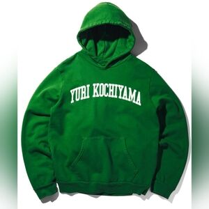 Denim Tears Thomis x Orito Yuri Kochiyama Hoodie Green sz Medium